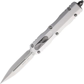 MCT22510CR Microtech Automatic Pocket Knife Dirac OTF Silver